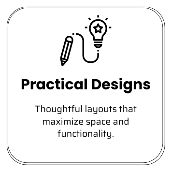 Icon representing practical designs in City Villa 1 luxury villa project
